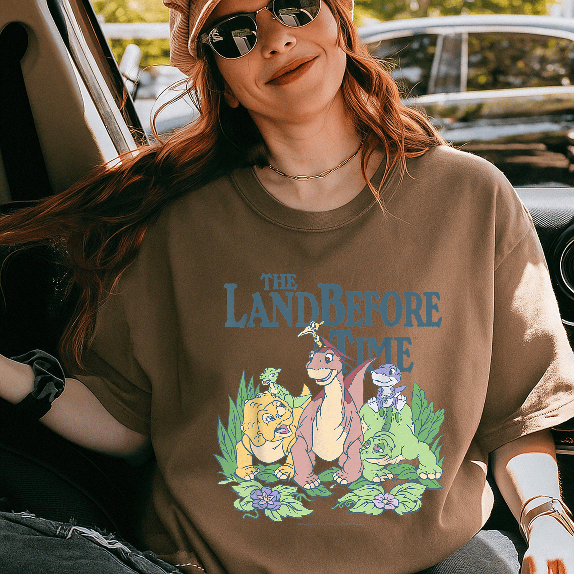 Land Before Time Pastel Dinosaur Friends T-Shirt for Kids, Cute Colorful Design Featuring Favorite Characters, Perfect Gift - 5