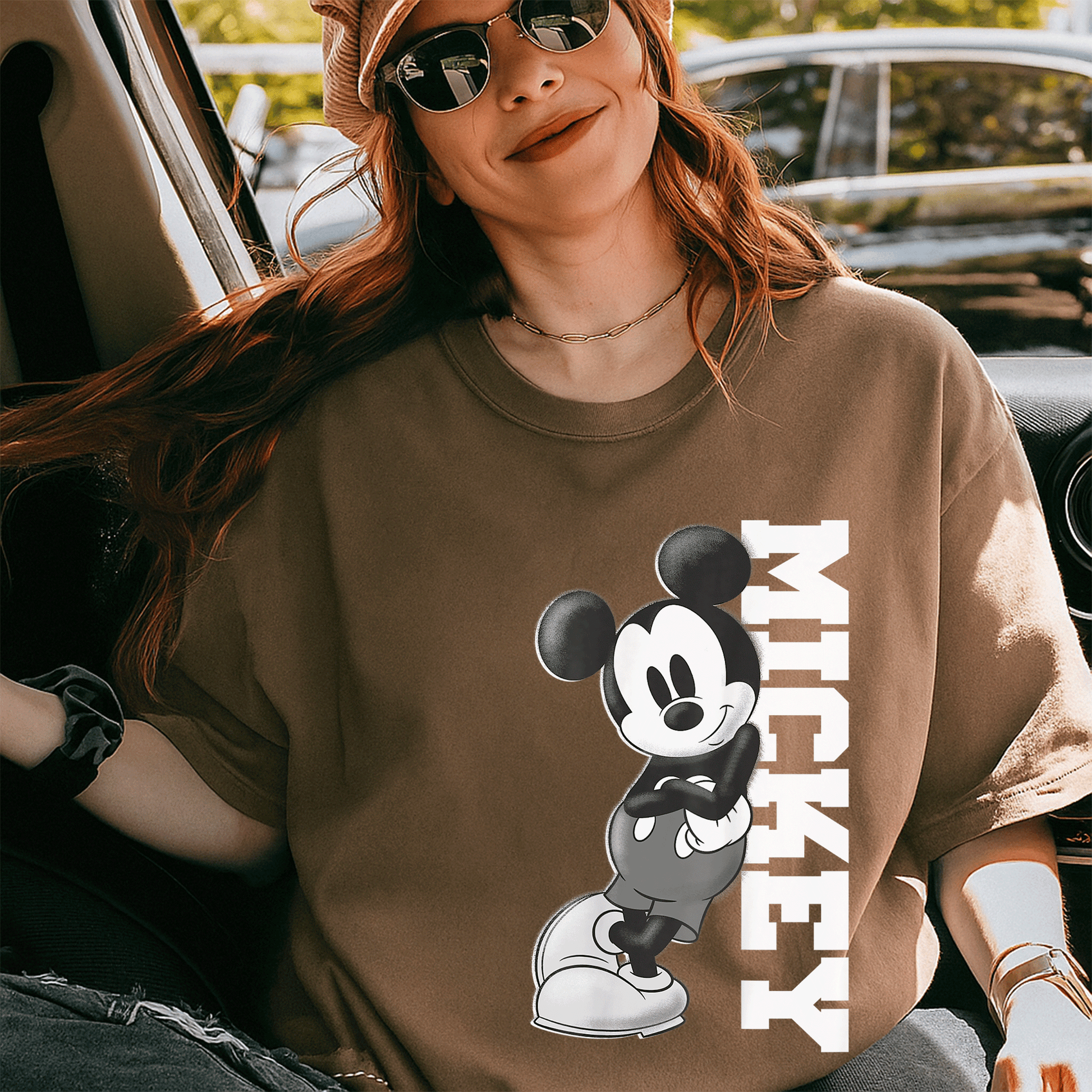 Disney Mickey And Friends Mickey Mouse Lean T-Shirt - Fun and Stylish Graphic Tee Featuring Iconic Mickey Mouse Design - 5