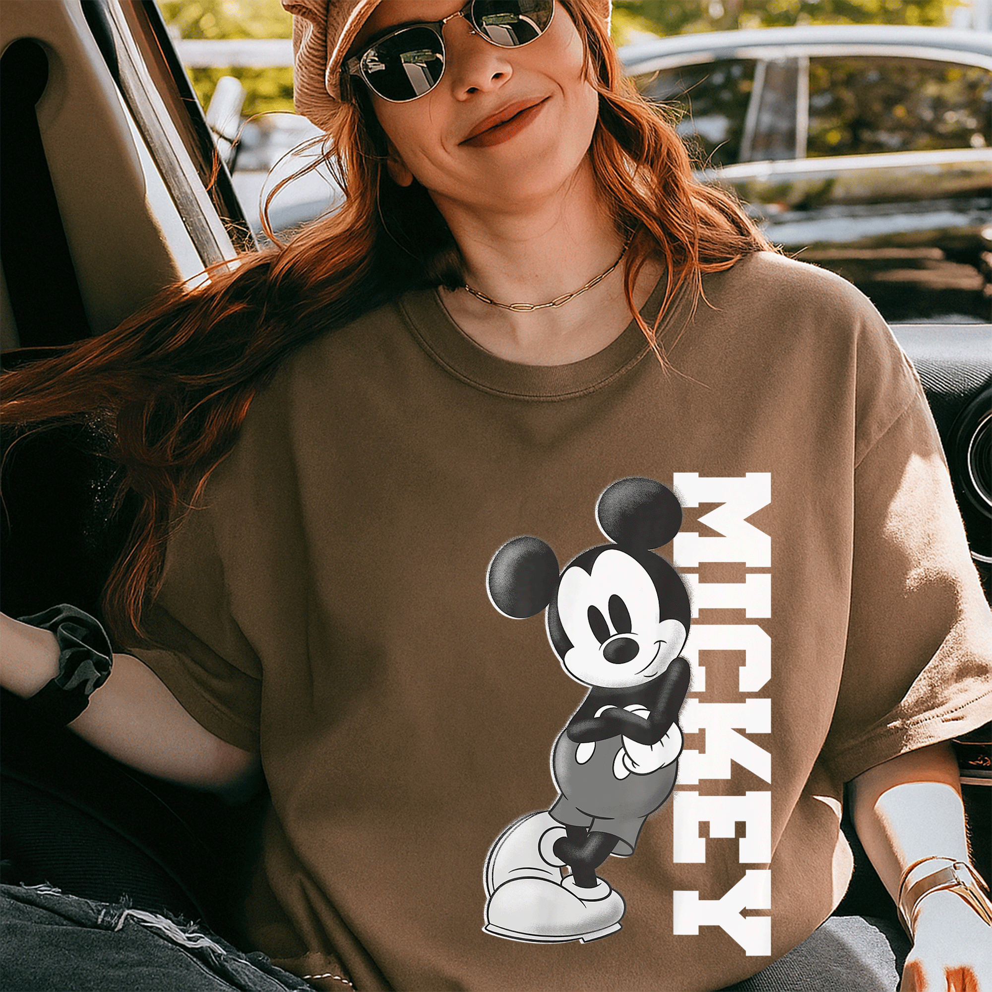 Disney Mickey And Friends Mickey Mouse Lean T-Shirt - Fun and Stylish Graphic Tee Featuring Iconic Mickey Mouse Design - 5