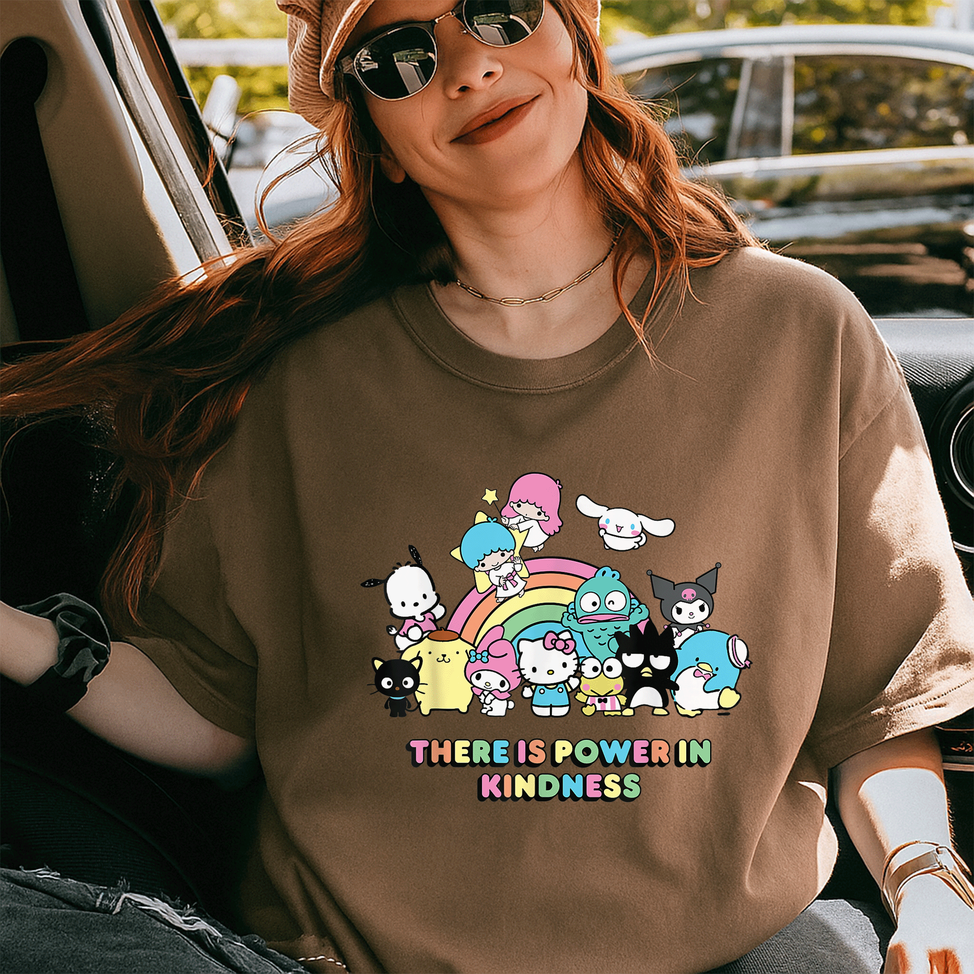Hello Kitty and Friends Cute T-Shirt - Embrace Kindness with Adorable Design Perfect for Kids and Fans of All Ages - 5