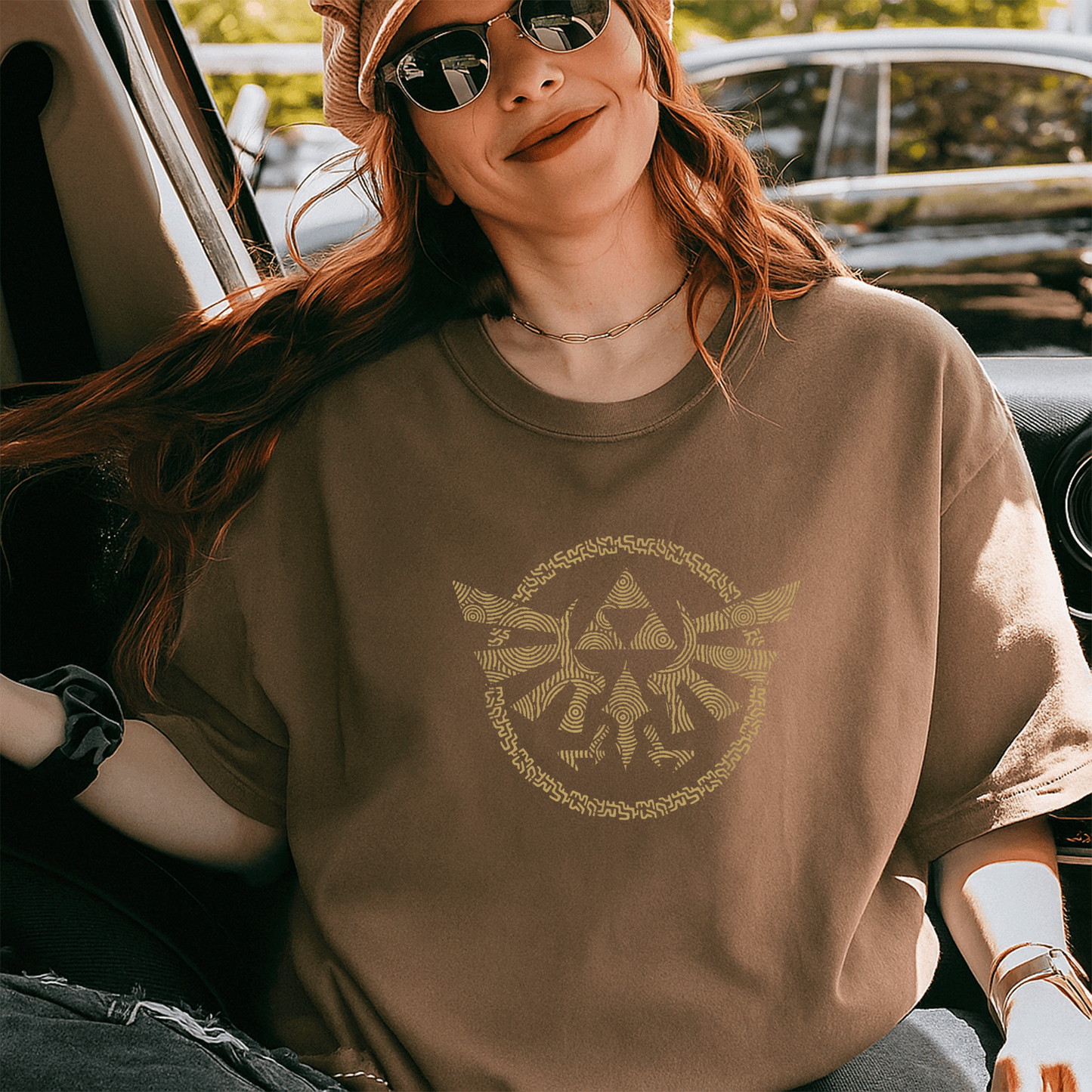 Legend of Zelda Tears of the Kingdom Hyrule Crest V2 T-Shirt – Stylish Graphic Tee for Gamers and Fans of Hyrule Adventure - 5