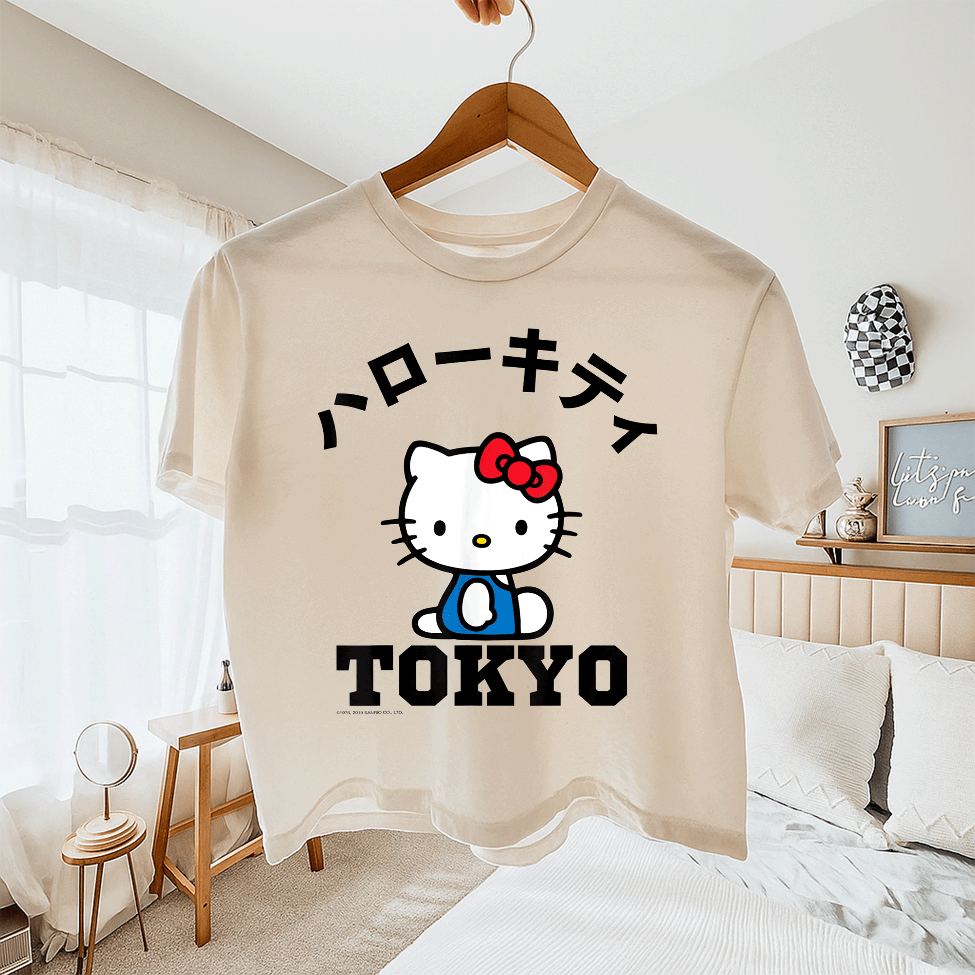 Cute Hello Kitty Tokyo Tee Shirt for Fans – Adorable Design Featuring Hello Kitty in Stylish Tokyo Fashion for Everyday Wear - 11
