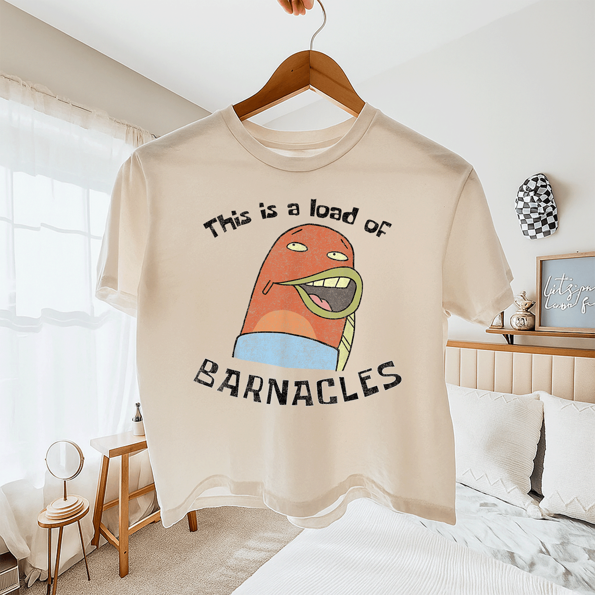 SpongeBob SquarePants Load of Barnacles T-Shirt - Fun and Colorful Tee for Fans of the Beloved Cartoon Character! - 11