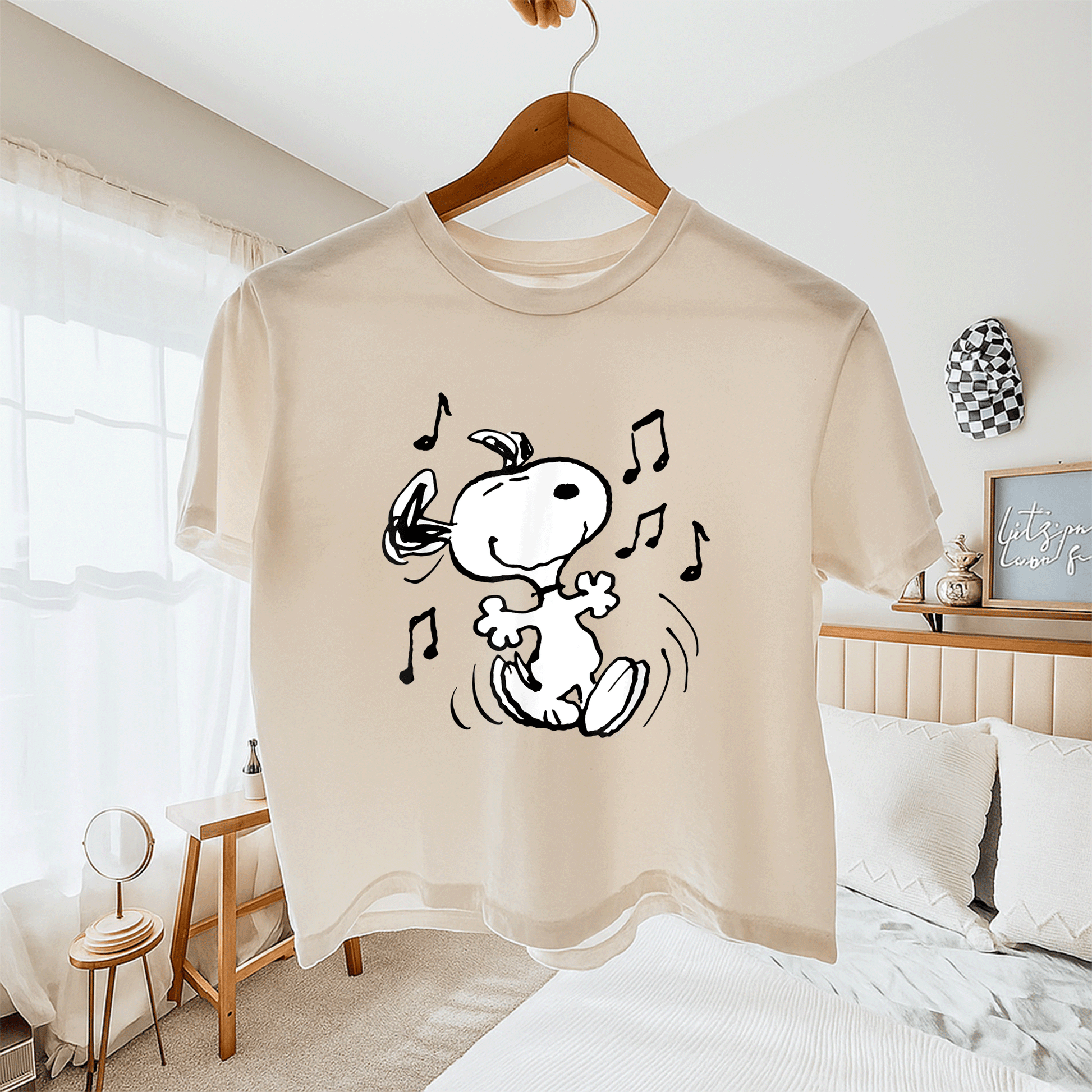 Snoopy Dancing T-Shirt for Peanuts Fans - Fun and Playful Design for All Ages, Perfect Gift for Cartoon Lovers - 11