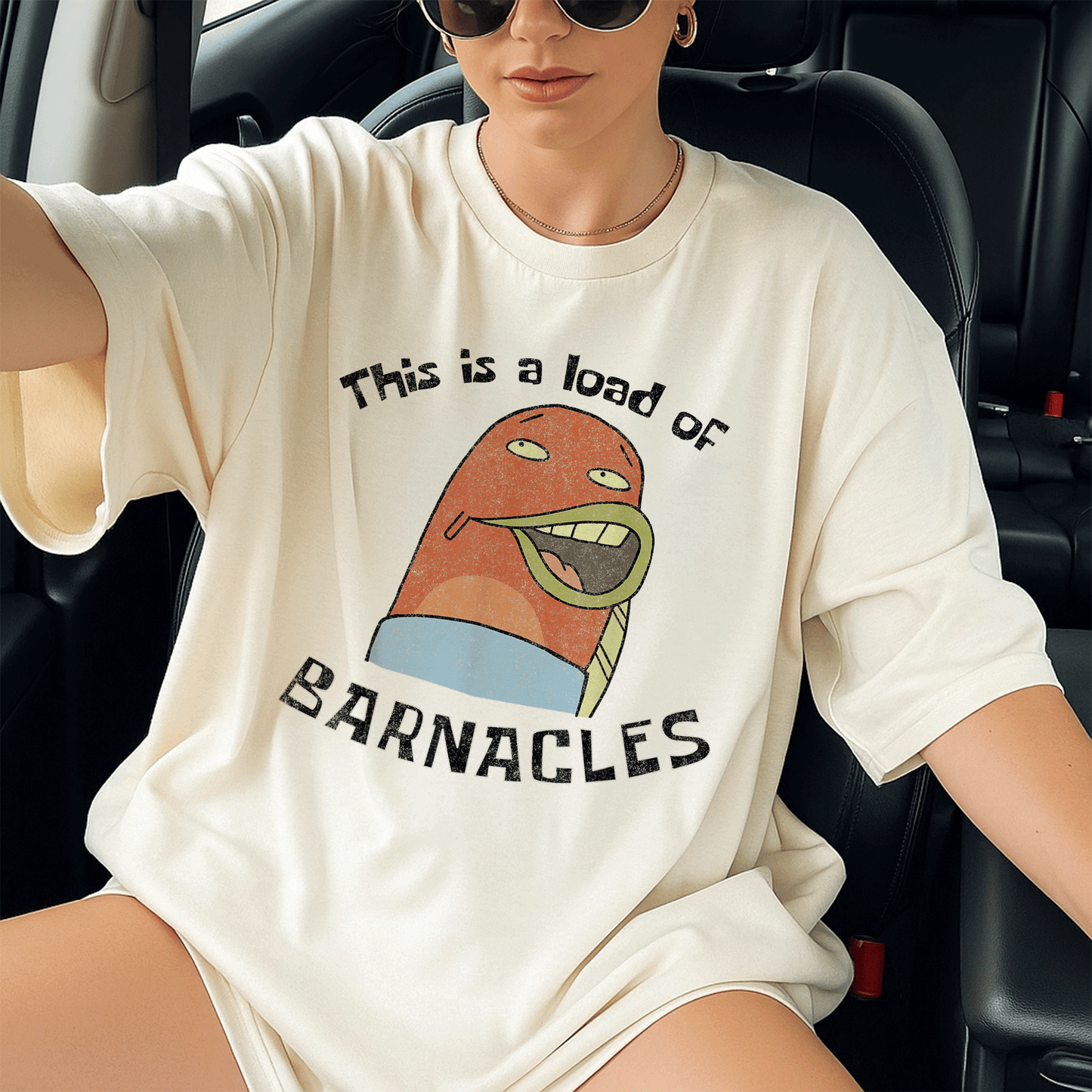 SpongeBob SquarePants Load of Barnacles T-Shirt - Fun and Colorful Tee for Fans of the Beloved Cartoon Character! - 13