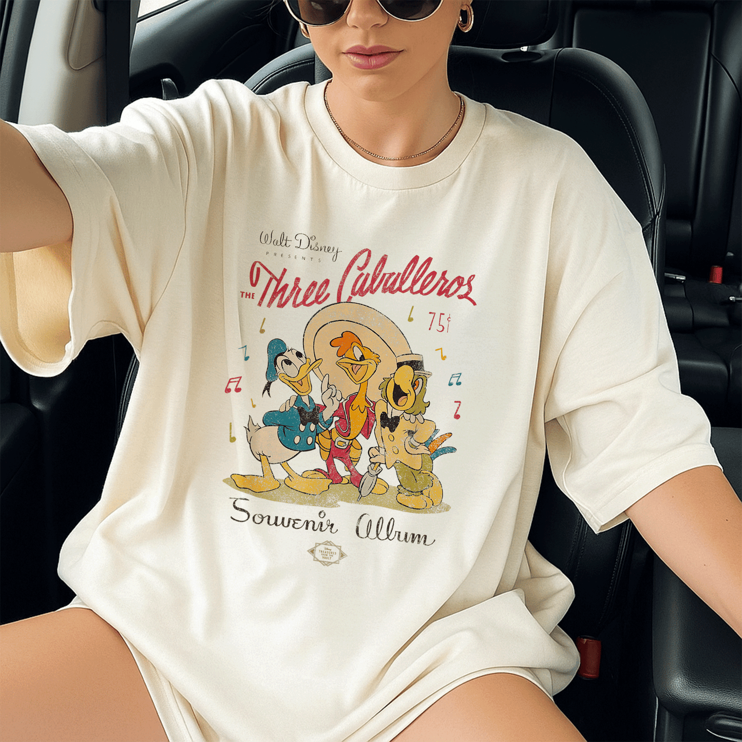 Get the Fun with Disney The Three Caballeros Classic T-Shirt Featuring Your Favorite Characters in Vibrant Style - 13