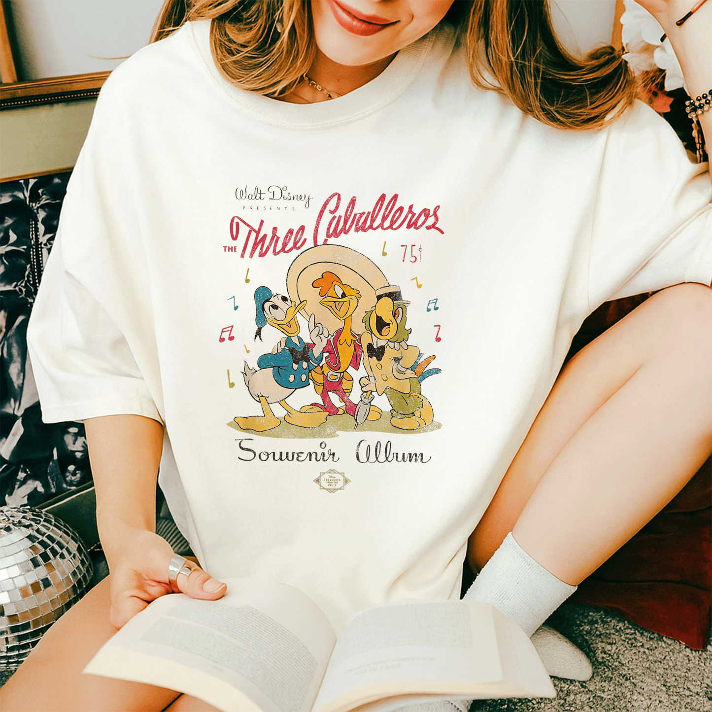 Get the Fun with Disney The Three Caballeros Classic T-Shirt Featuring Your Favorite Characters in Vibrant Style - 14