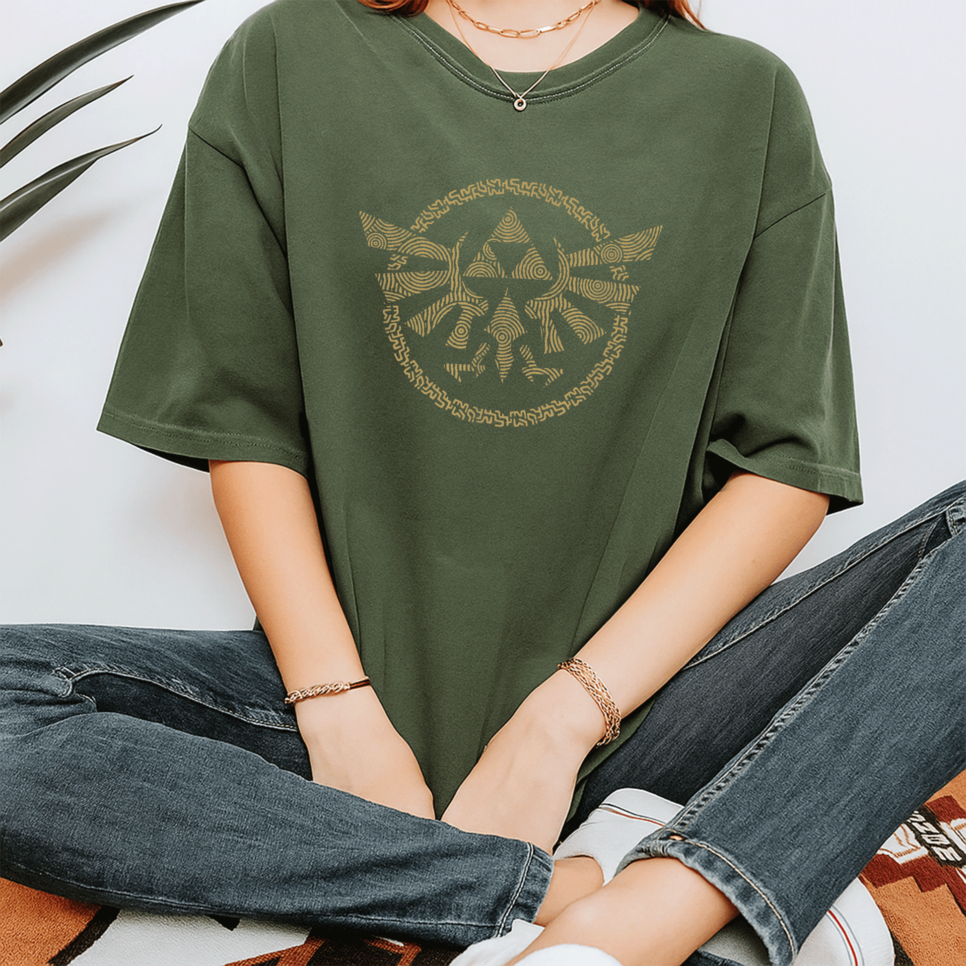 Legend of Zelda Tears of the Kingdom Hyrule Crest V2 T-Shirt – Stylish Graphic Tee for Gamers and Fans of Hyrule Adventure - 7