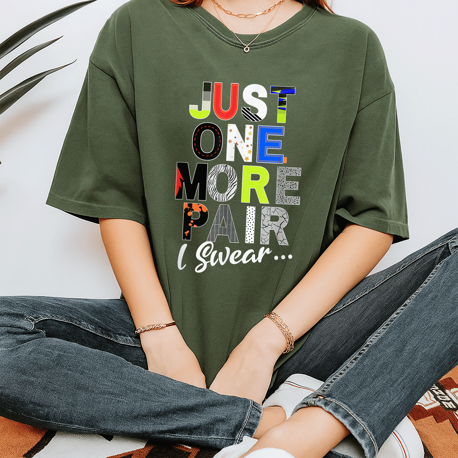 Sneaker Head Just One More Pair Sneaker Collector T-Shirt for Sneaker Lovers Fashionable and Fun Graphic Tee - 7