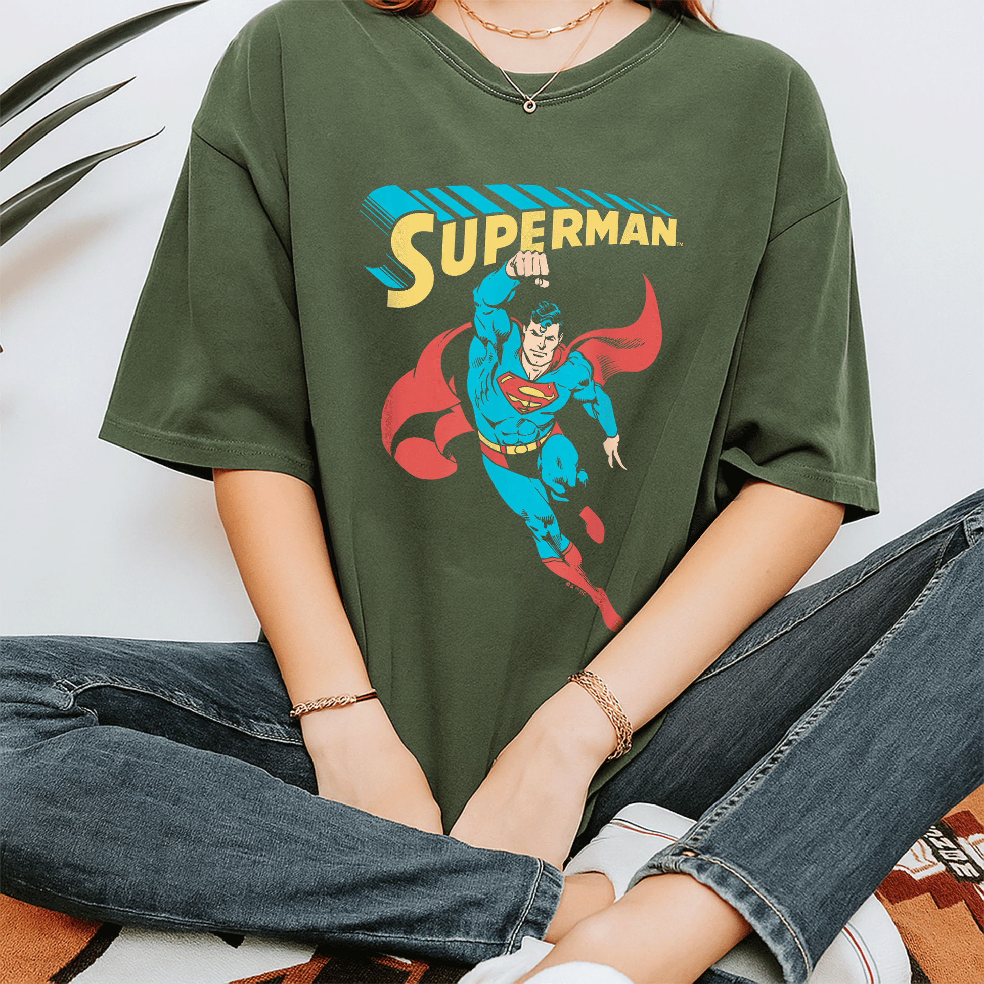 Stylish Superman Superhero T-Shirt for Fans - Bold Graphic Design Perfect for Comic Lovers and Everyday Wear - 7
