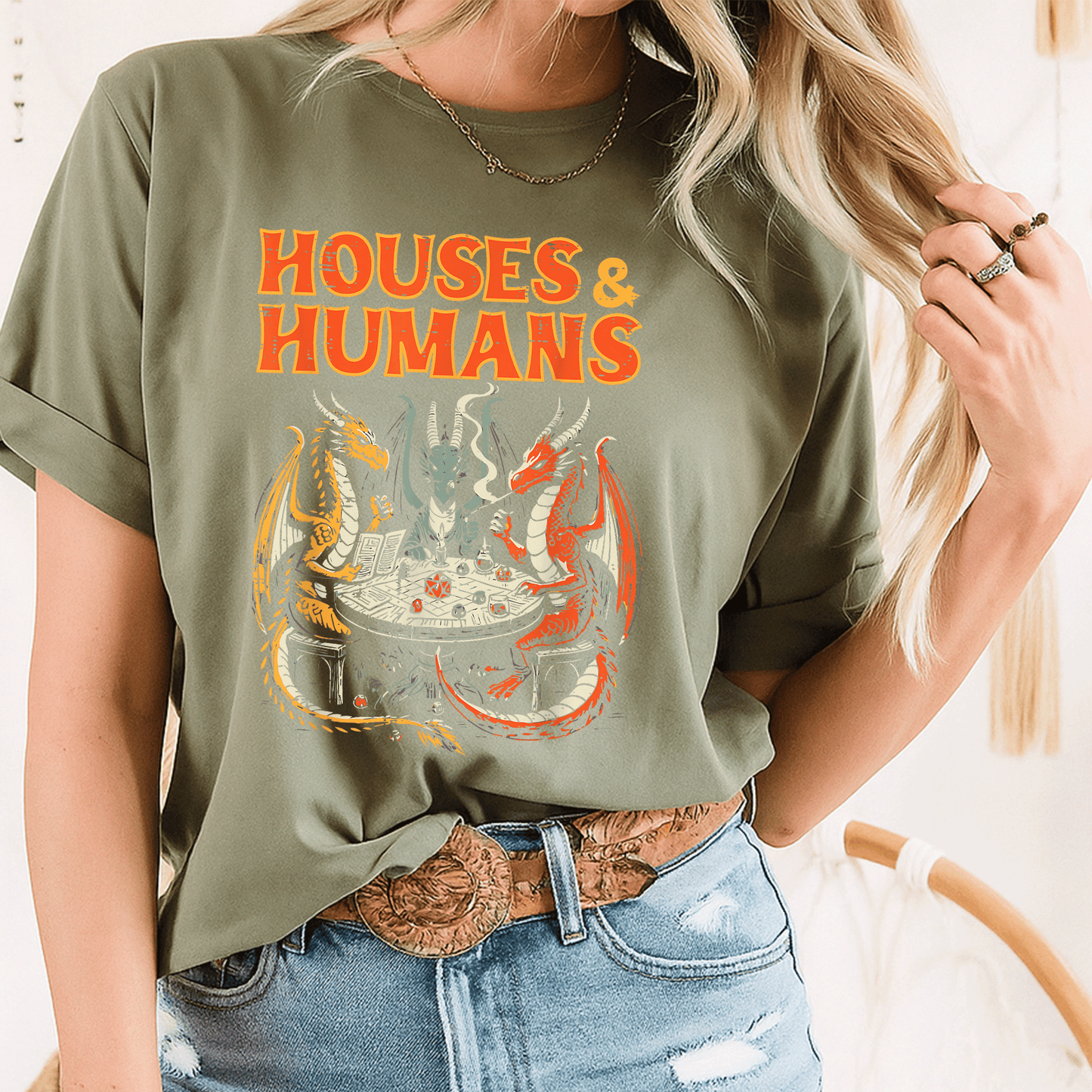 Funny Gaming House RPG Parody T-Shirt for Men, Boys, and Kids - Perfect for Gamers Who Love Humor and Fun Styles - 8