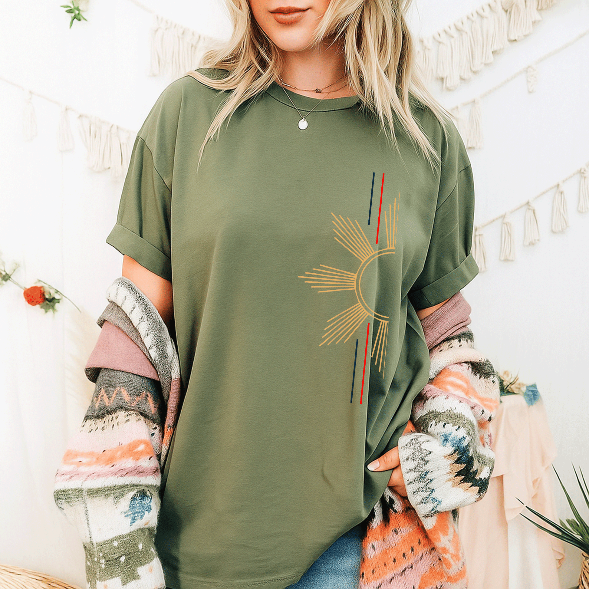 Shop the Minimalist Filipino Sun T-Shirt – A Stylish and Vibrant Graphic Tee Celebrating Filipino Culture and Sunshine! - 9