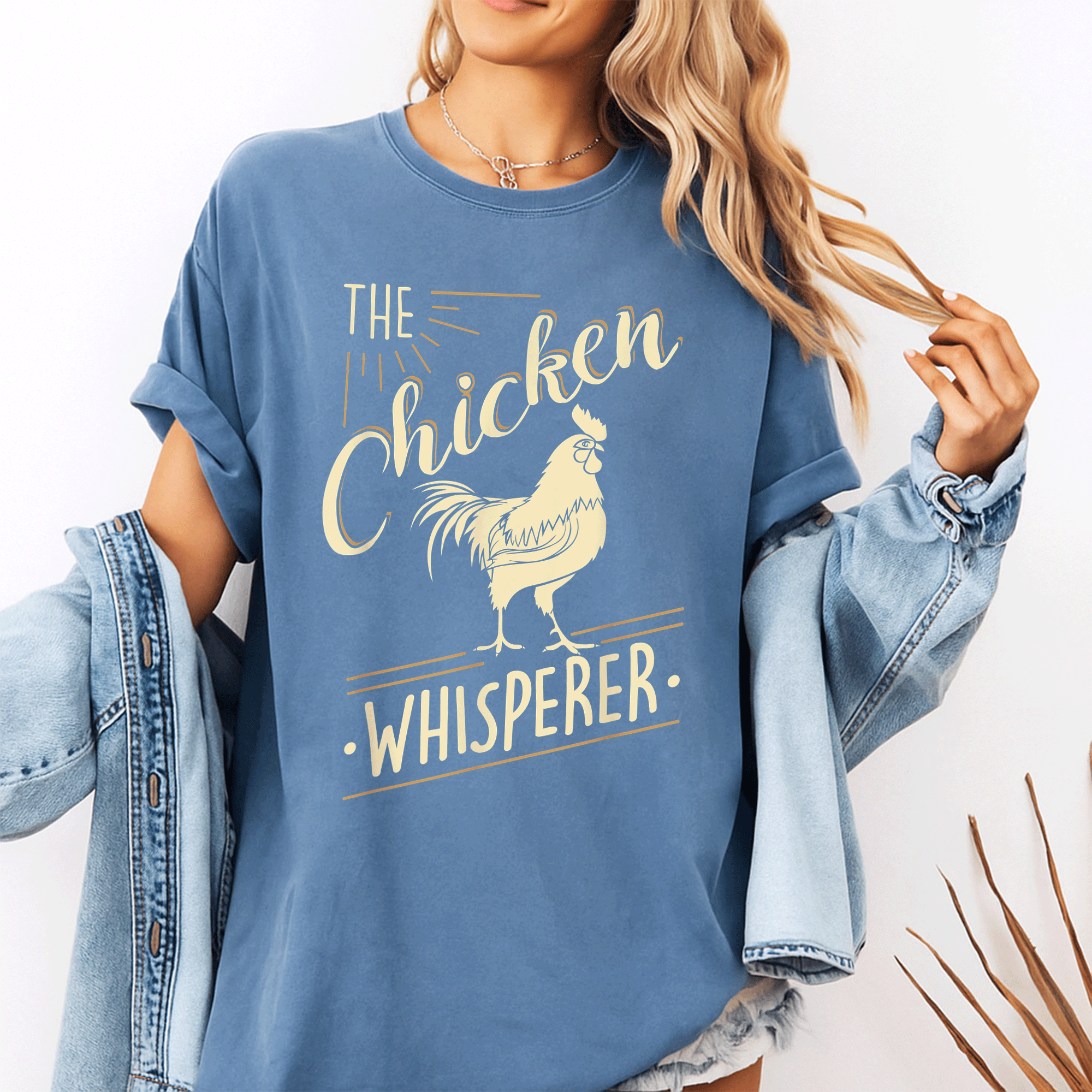 Funny Chicken Whisperer T-Shirt for Chicken Lovers - Unique Farming Humor Design, Perfect Gift for Poultry Enthusiasts! - 10