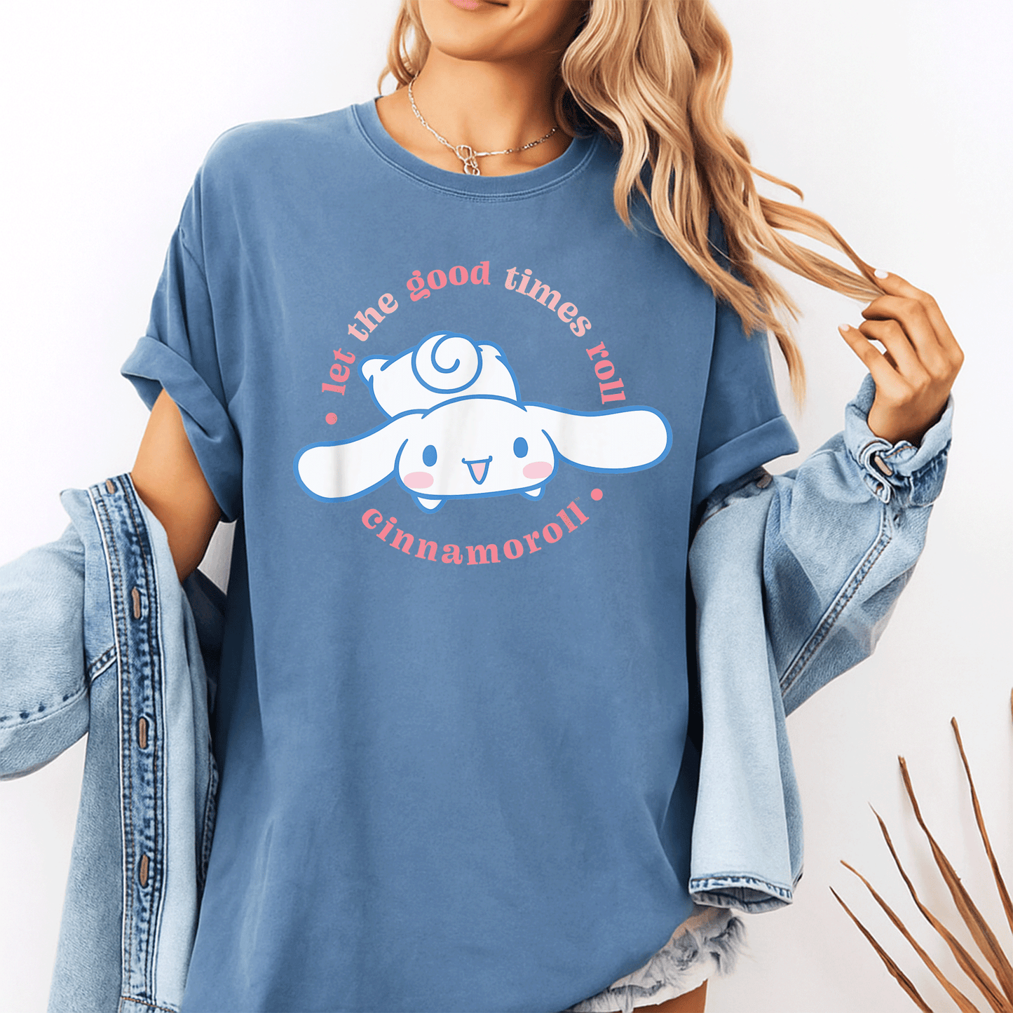 Cute Cinnamoroll Let the Good Times Roll T-Shirt for Fans – Adorable Graphic Tee Featuring Charming Cinnamoroll Design - 10