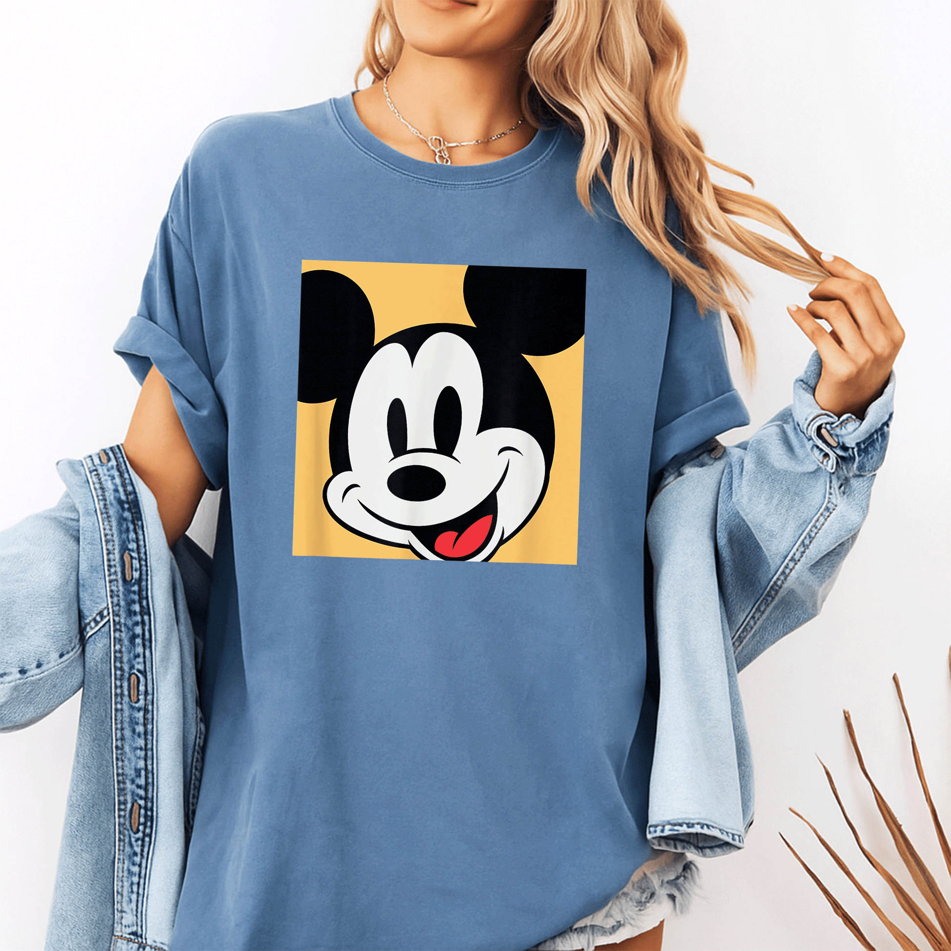 Stylish Amazon Essentials Men's Disney Mickey Comic Black T-Shirt - Fun, Comfortable, and Perfect for Daily Wear - 10