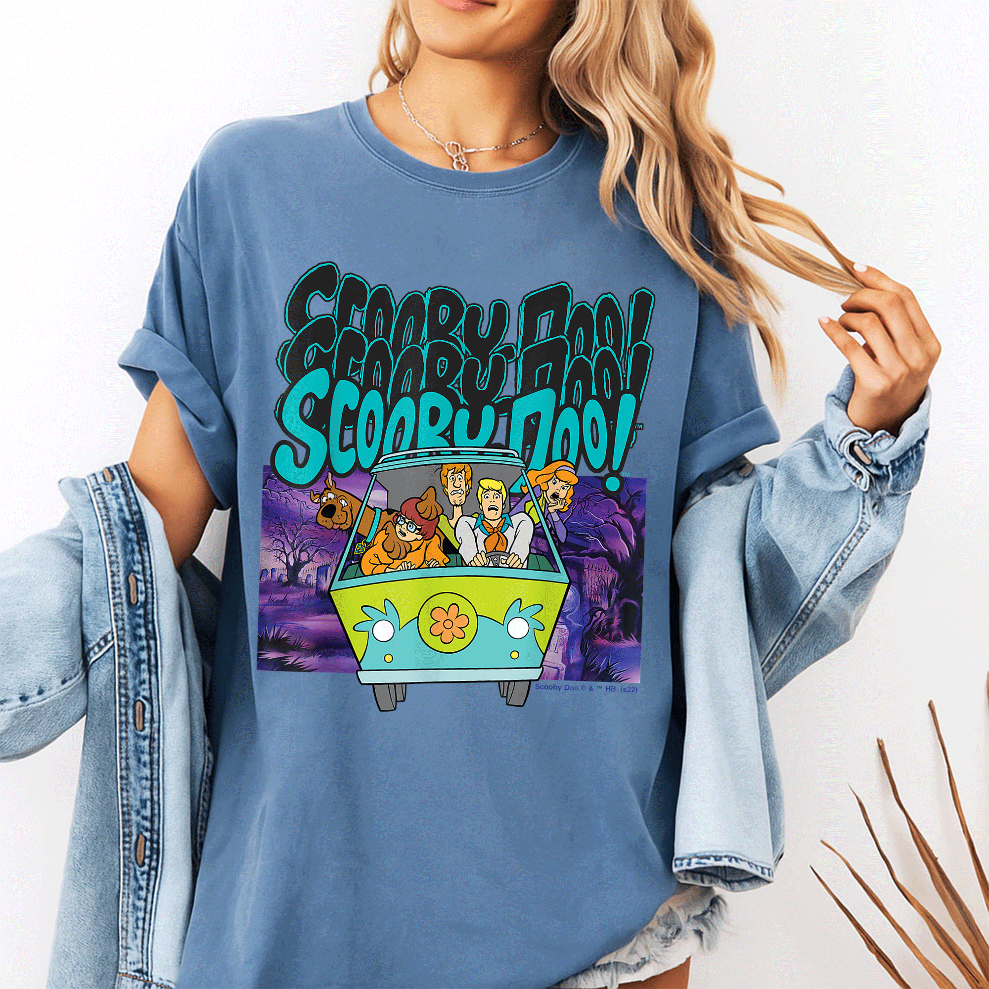 Vintage Scooby Doo T-Shirt for Kids and Adults - Fun Graphic Tee Featuring Scooby and Friends in Classic Cartoon Style - 10