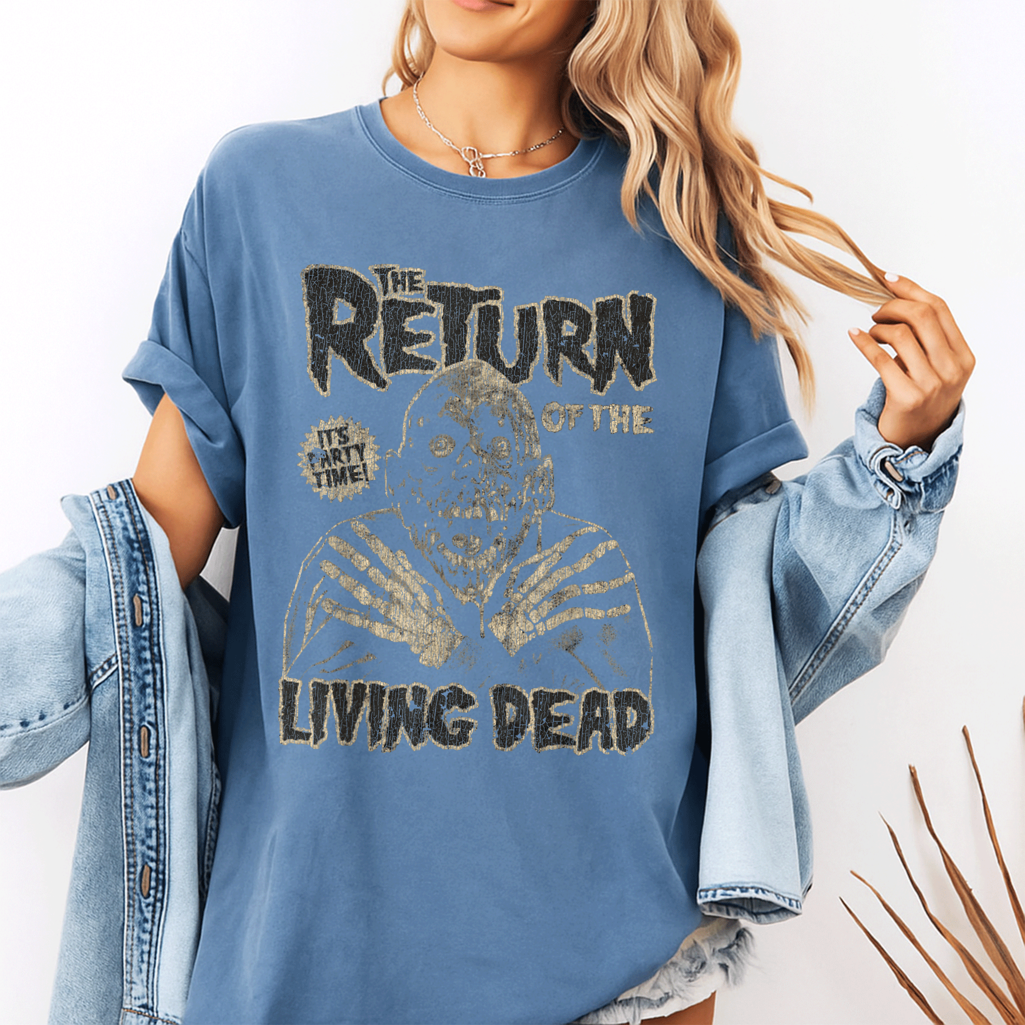 Vintage Return of the Living Dead Movie Horror Fans T-Shirt Perfect for Classic Horror Lovers and Retro Style Enthusiasts - 10