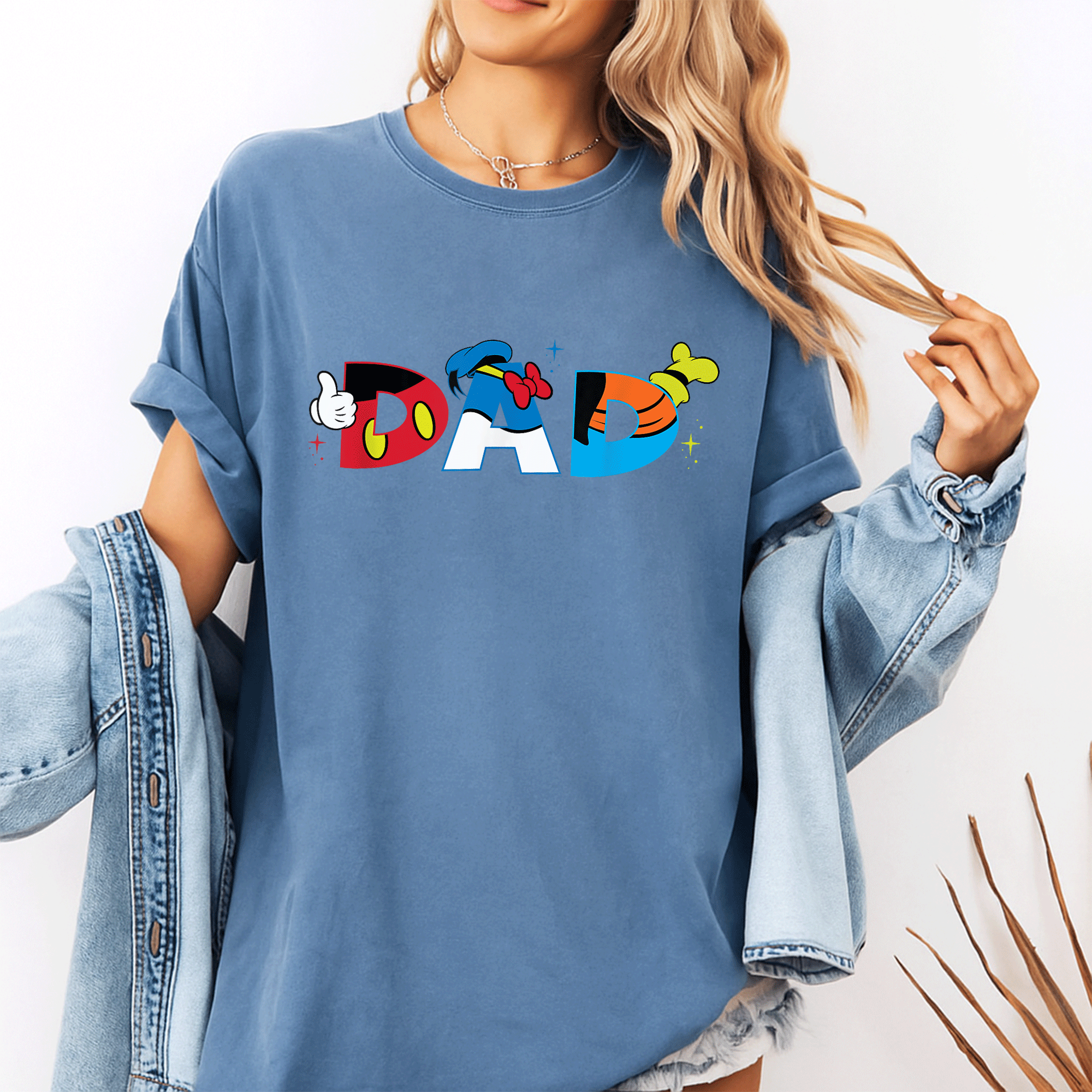 Disney Mickey Mouse and Friends Dad T-Shirt Perfect for Father's Day Gifts and Birthday Celebrations - 10