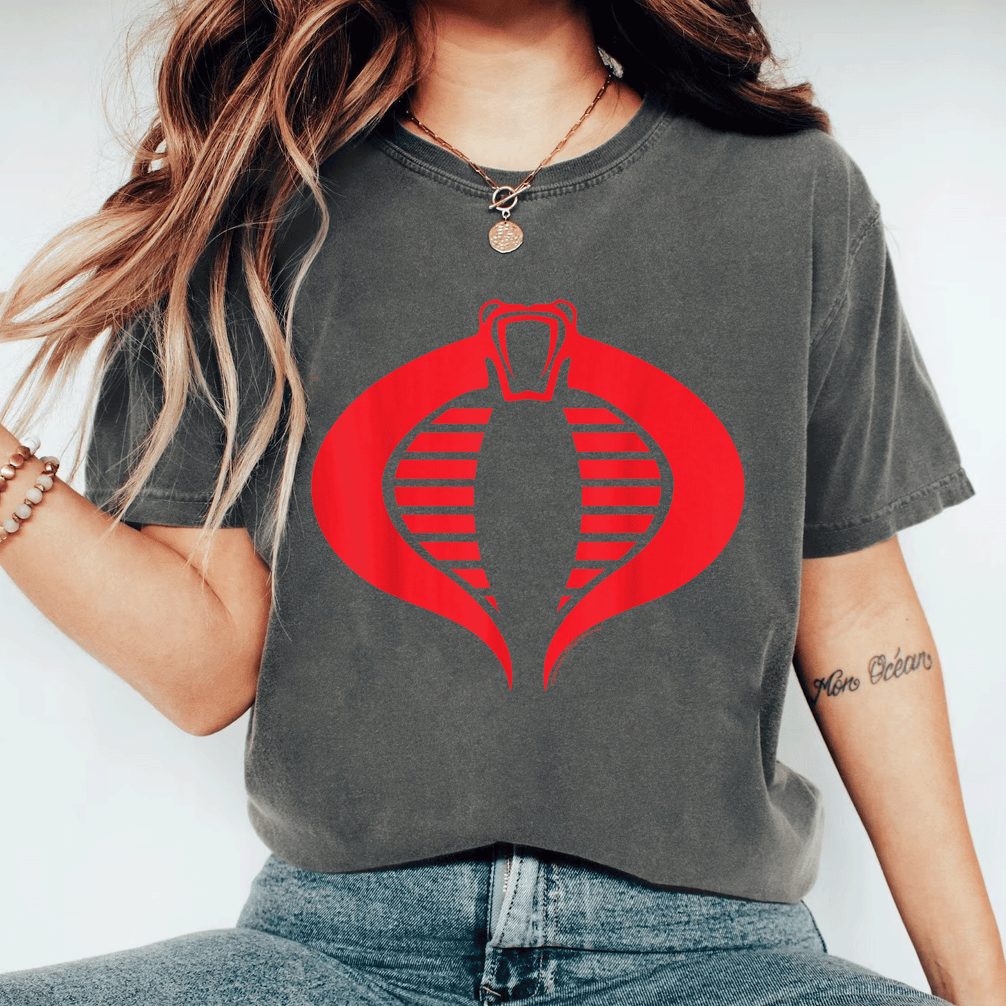 Stylish G.I. Joe Cobra Logo T-Shirt for Fans - Cool Graphic Tee Featuring Iconic Cobra Emblem - Perfect Gift Idea - 11