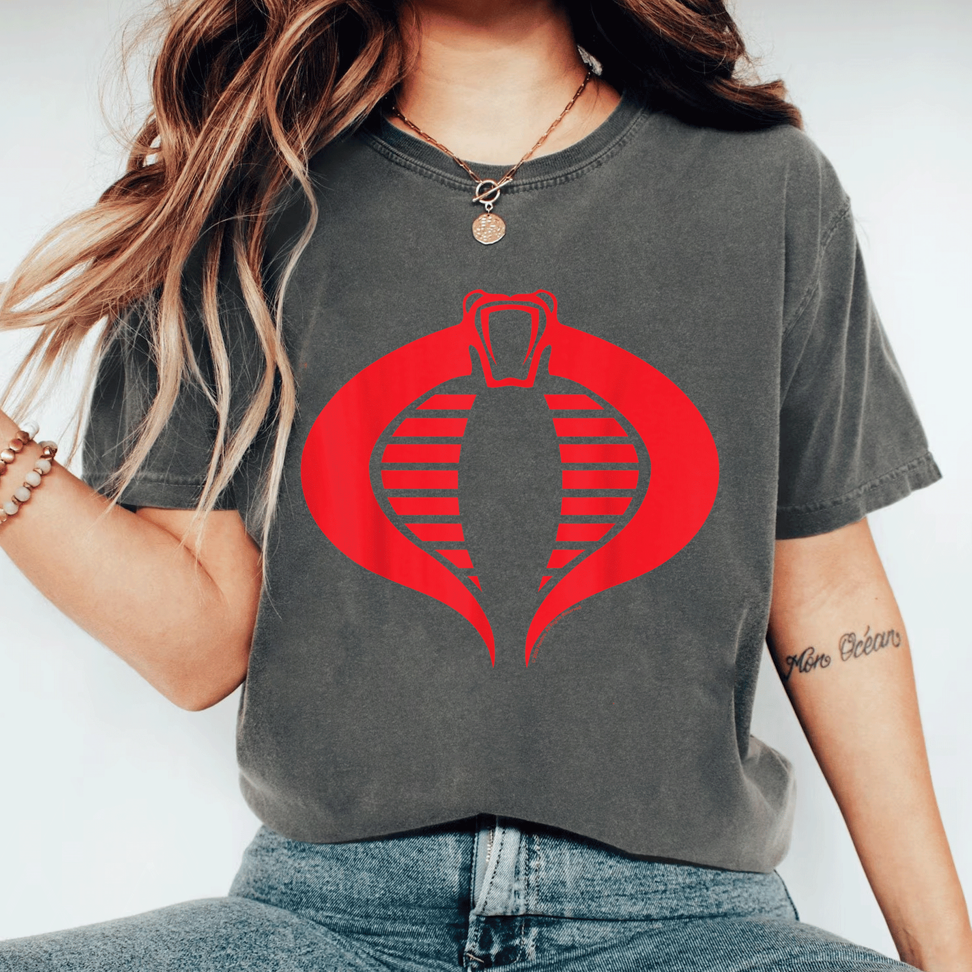 Stylish G.I. Joe Cobra Logo T-Shirt for Fans - Cool Graphic Tee Featuring Iconic Cobra Emblem - Perfect Gift Idea - 11