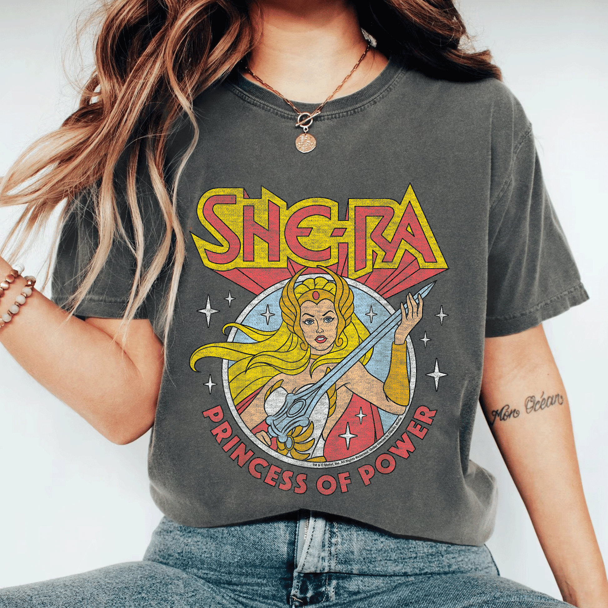 She-Ra Princess of Power T-Shirt - Stylish Graphic Tee Featuring Iconic She-Ra Design for Fans of All Ages - 11