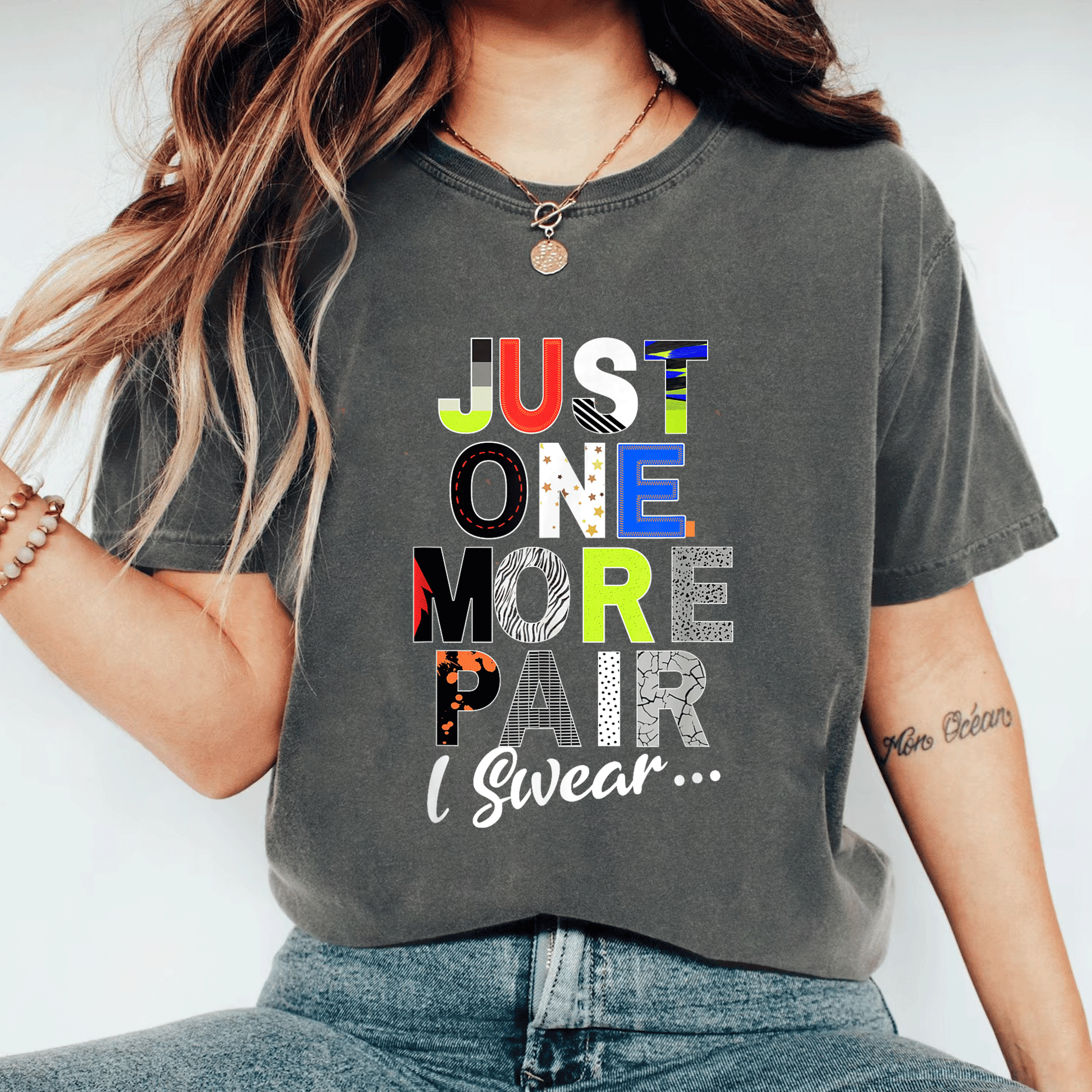 Sneaker Head Just One More Pair Sneaker Collector T-Shirt for Sneaker Lovers Fashionable and Fun Graphic Tee - 11