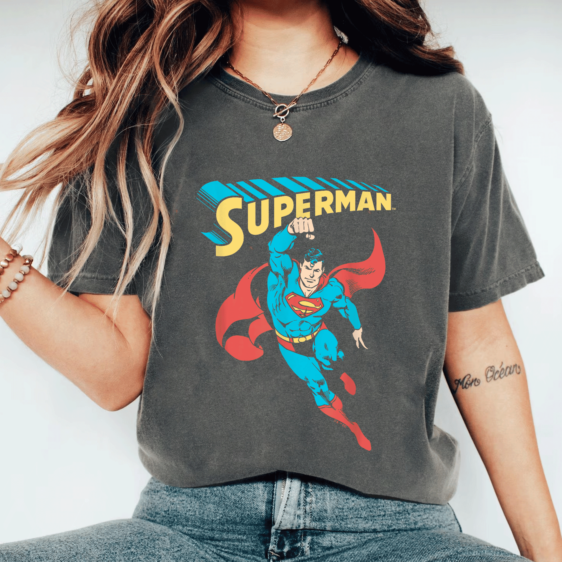 Stylish Superman Superhero T-Shirt for Fans - Bold Graphic Design Perfect for Comic Lovers and Everyday Wear - 11