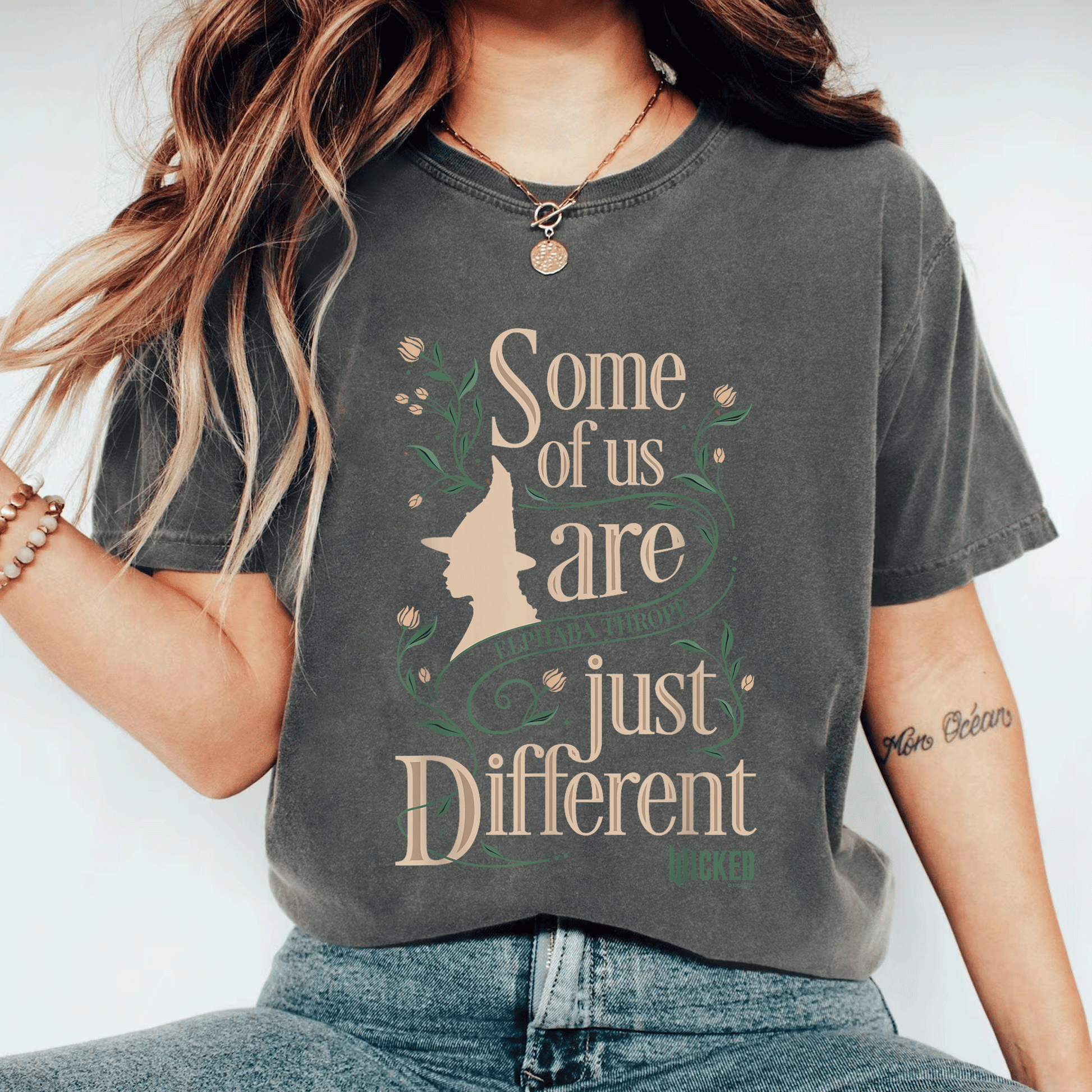 Wicked Elphaba Thropp Graphic T-Shirt for Fans of Different and Unique Style, Perfect for Musical Lovers and Merchy Collectors - 11