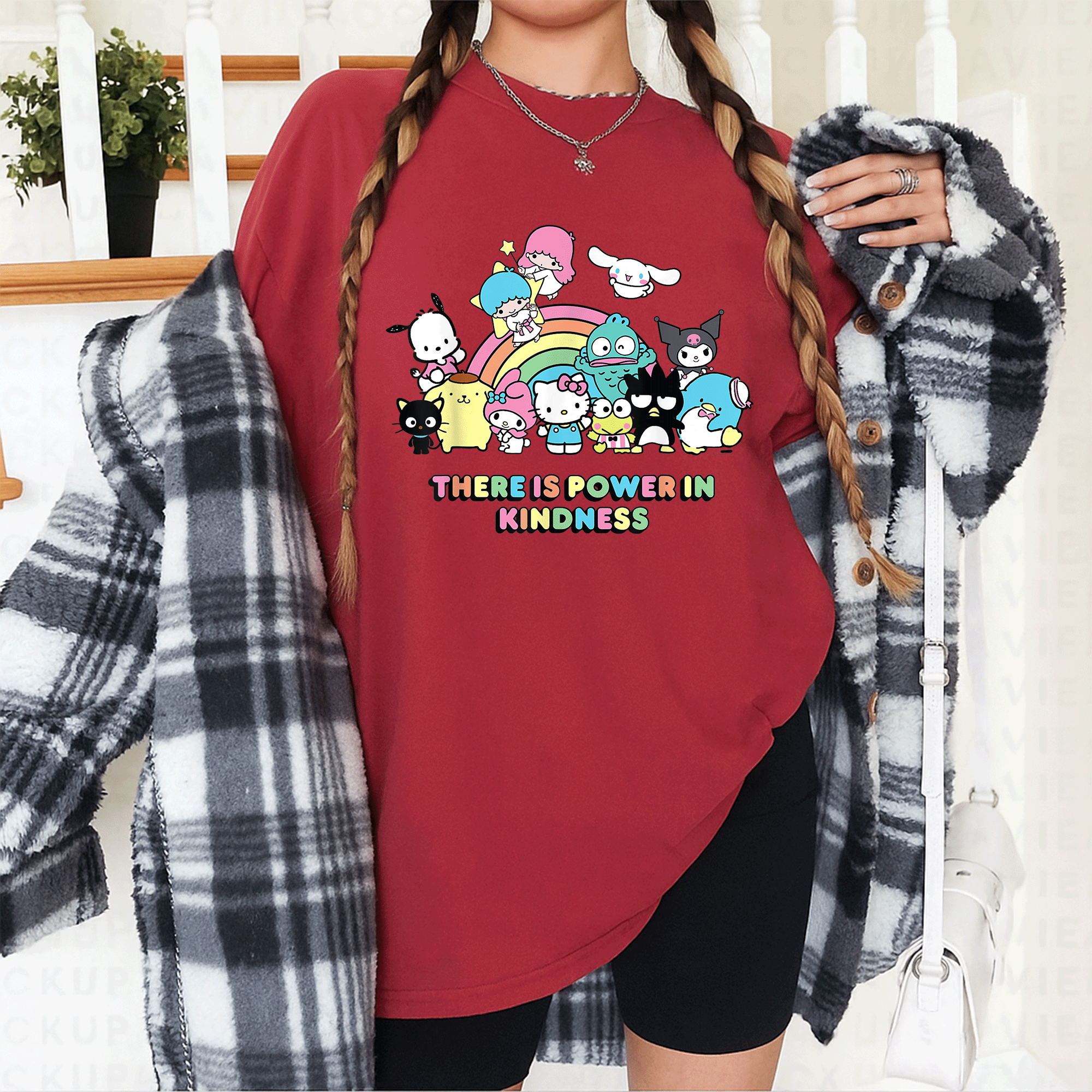 Hello Kitty and Friends Cute T-Shirt - Embrace Kindness with Adorable Design Perfect for Kids and Fans of All Ages - 12